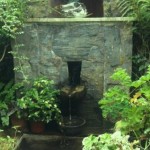 garden water feature