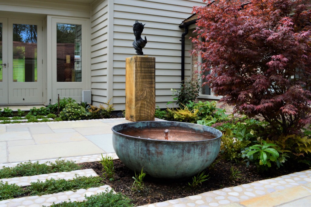 Picture of a inner courtyard garden space