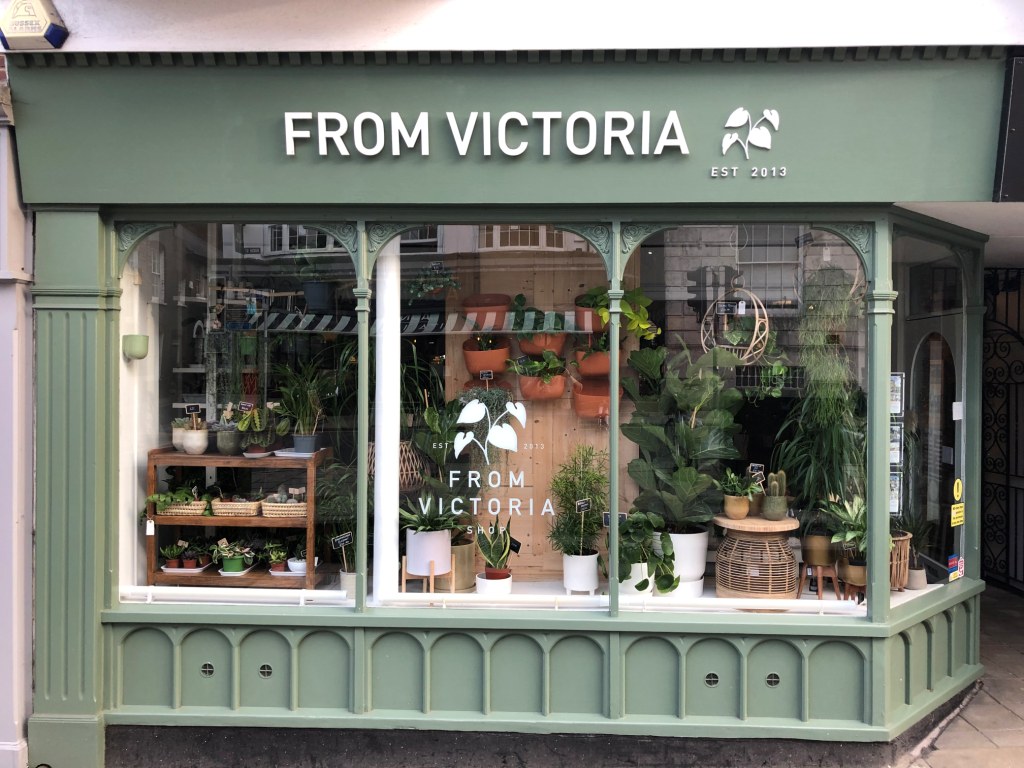 Image of From Victoria, Shop front, Lewes high street